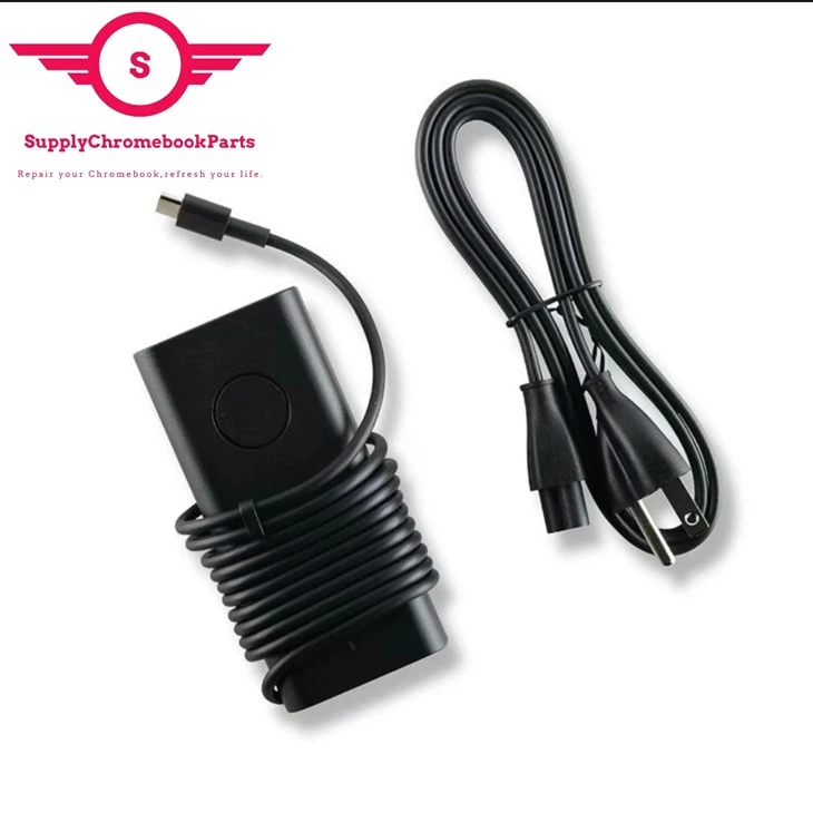 AC Adapter 65W USB-C For DELL Chromebook Part Number DA65NM190