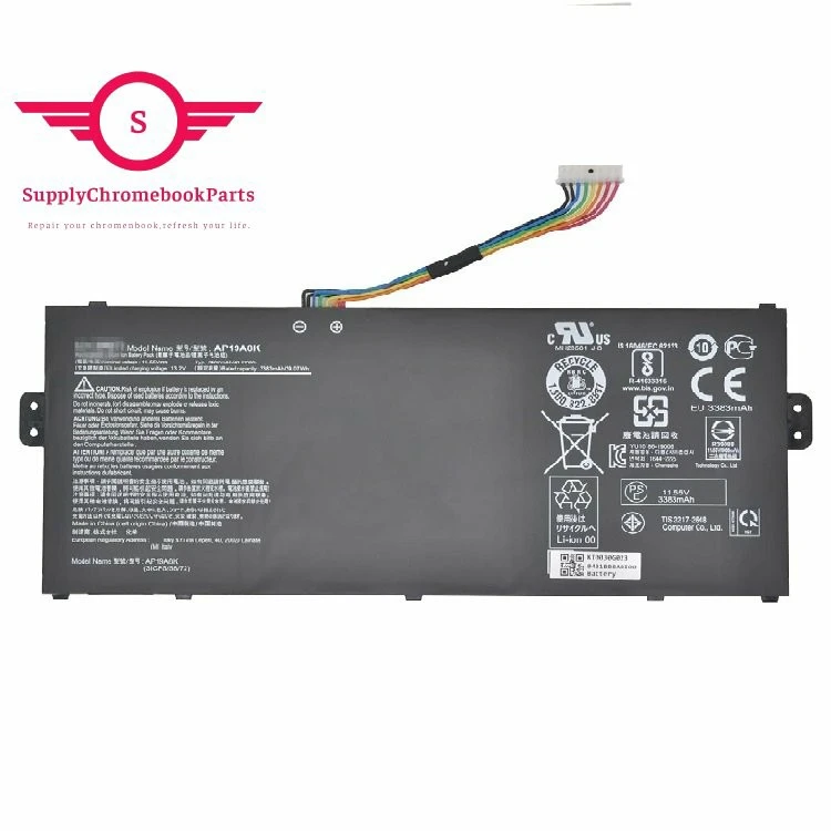 Chromebook Battery AP19B5K For Acer C922 C922T CB314-2H R722T KT.00305.011
