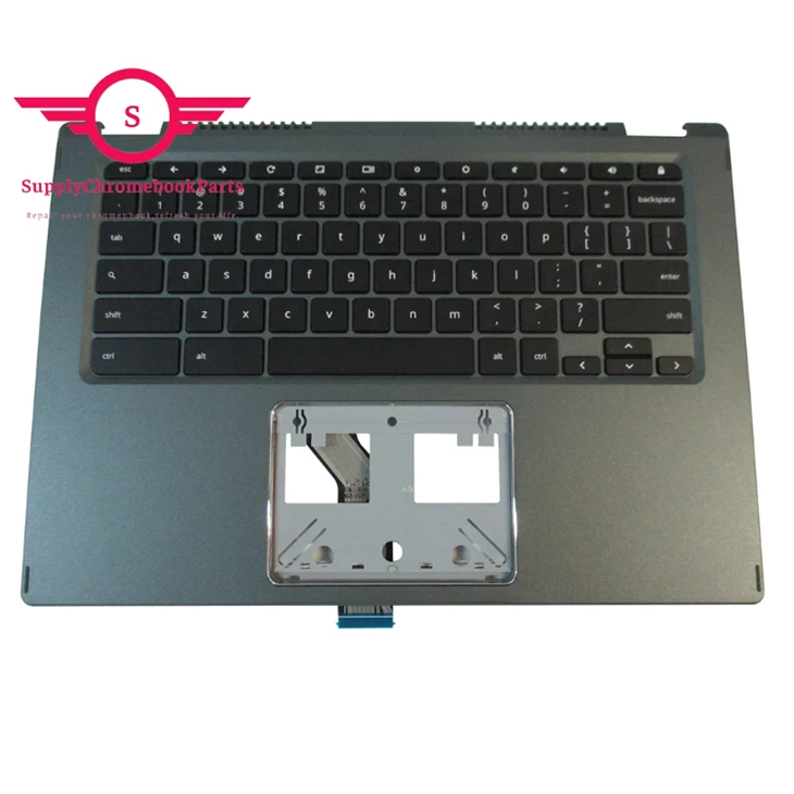 For Acer Chromebook Spin CP514-1HH Laptop Palmrest With Keyboard 6B.A3TN7.020
