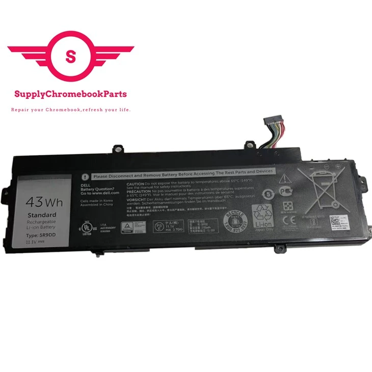 For Dell Chromebook 11 P22T Li-ion Battery 43Wh 11.1V 3Cell 5R9DD KTCCN