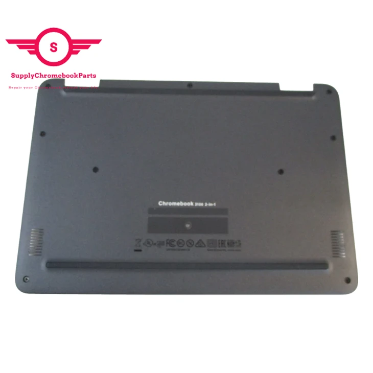 For Dell Chromebook 3100 2-in-1 Black Bottom Case Cover PPWP2 0PPWP2