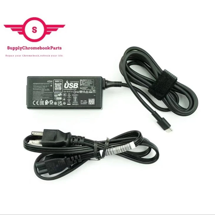 For HP 11 X360 G1 EE Chromebook USB-C AC Power Adapter 934739-850 For HP 11 X360 G1 EE Chromebook USB-C AC Power Adapter 934739-850