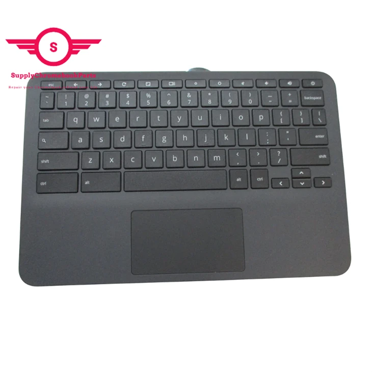 For HP Chromebook 11A G8 EE Palmrest Keyboard With Touchpad L92832-001