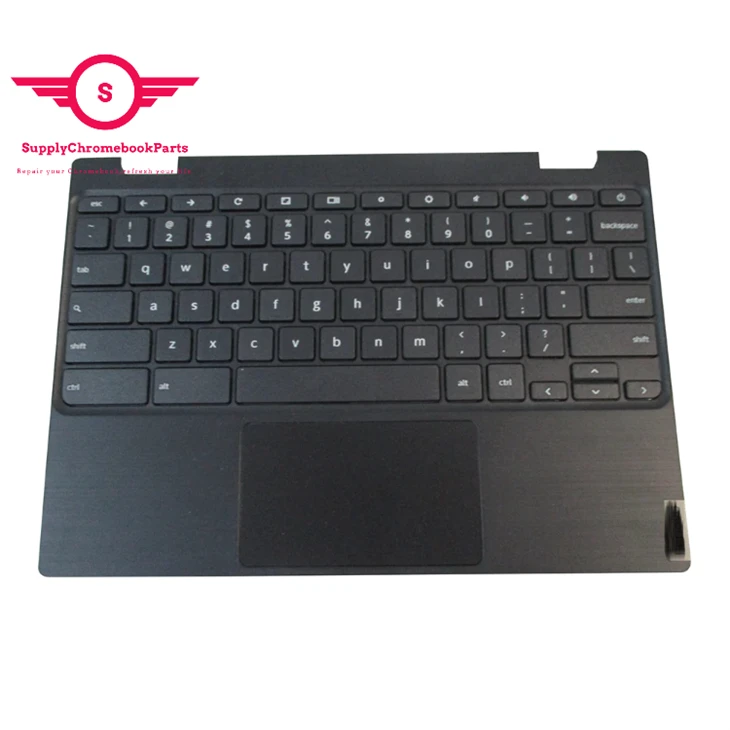 For Lenovo 100e Chromebook 2nd Gen Palmrest Keyboard With Touchpad 5CB0U26489