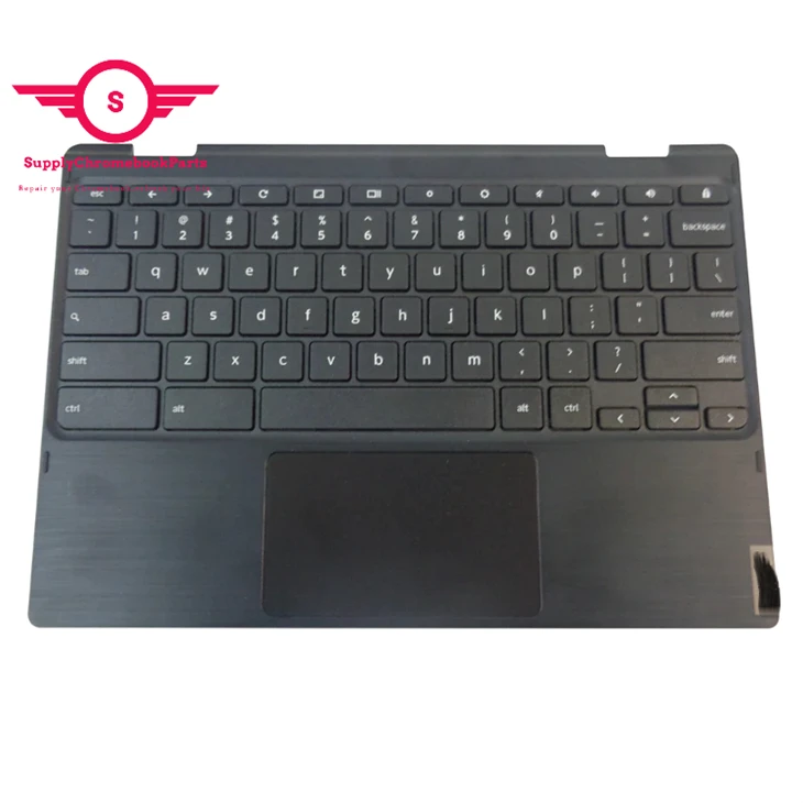 For Lenovo 300E Chromebook 2nd Gen MTK 81QC Palmrest With Keyboard 5CB0T95165
