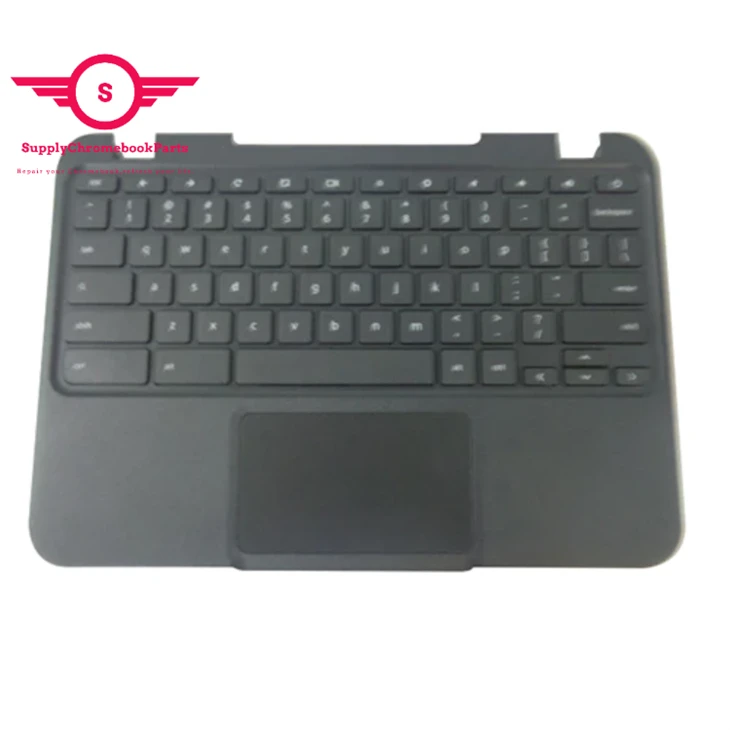 For Lenovo Chromebook N21 Laptop Black Palmrest Keyboard Touchpad 5CB0H70355