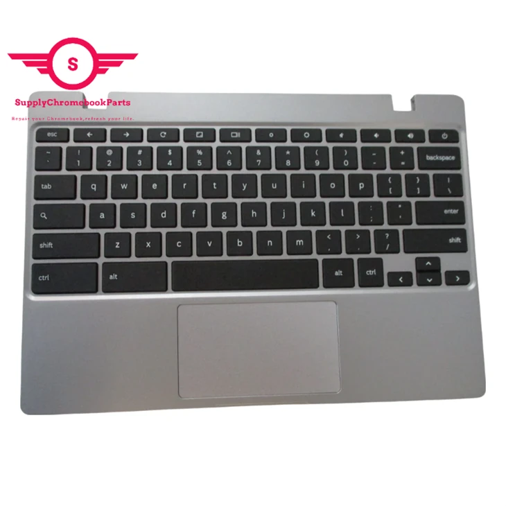 For Samsung Chromebook 4 XE310XBA Palmrest Keyboard With Touchpad BA98-01976A