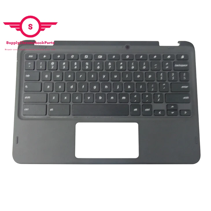 Keyboard For Dell Chromebook 5190 2-in-1 Palmrest 2W44K With Camera Hole