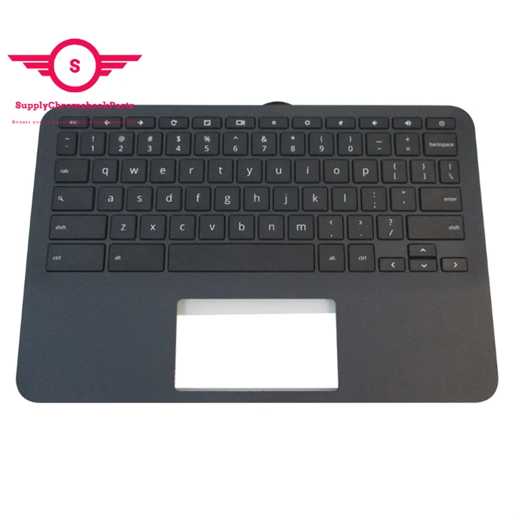 L92832-001 Palmrest Upper Case For HP Chromebook 11A G8 EE Us Keyboard