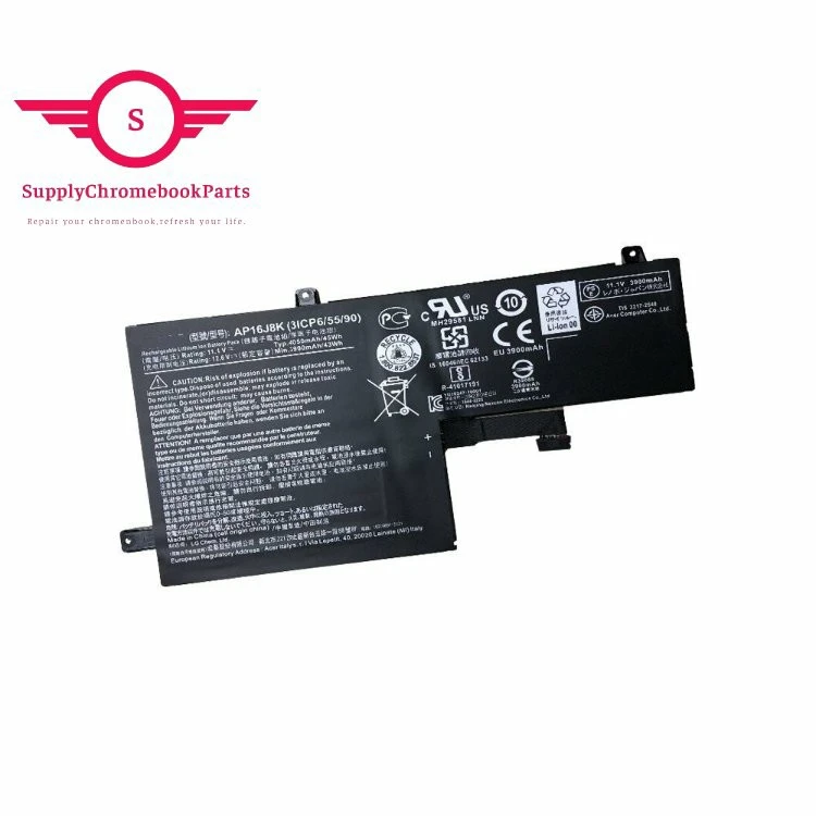 Laptop Battery AP16J5K AP16J8K For Acer Chromebook C731 C731T