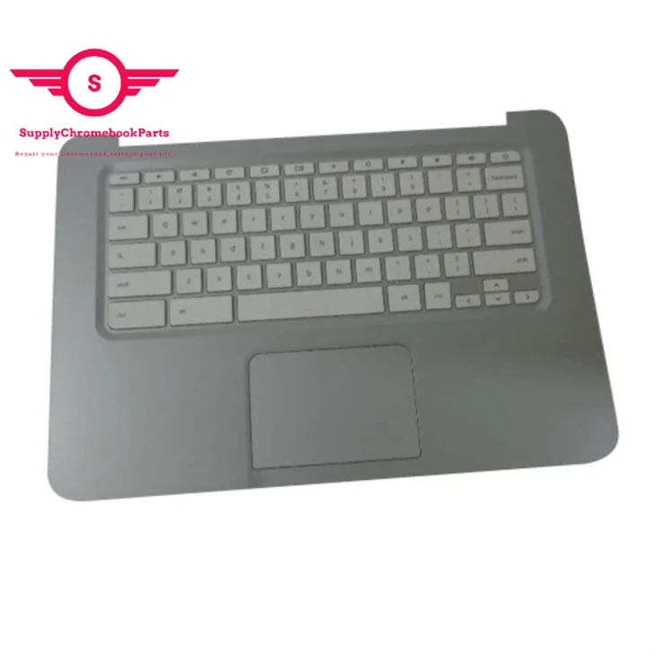 Laptop Upper Case Palmrest For HP Chromebook 14-Q Keyboard With Touchpad