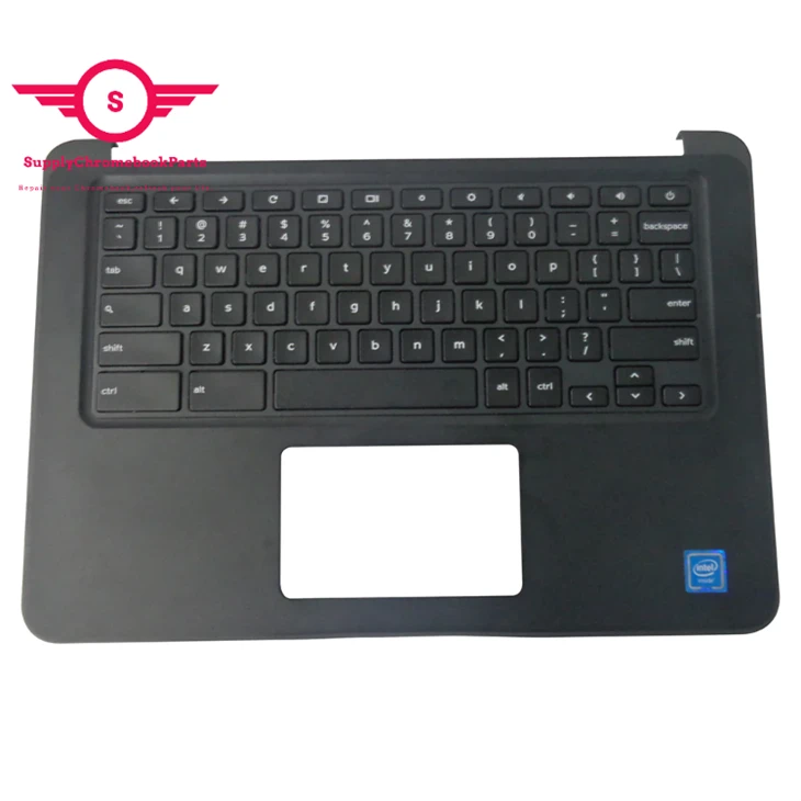 New Keyboard For Dell Chromebook 3380 Palmrest F27VT