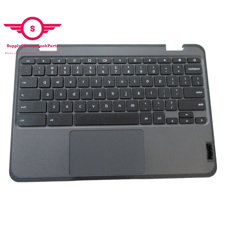 New Palmrest Upper Keyboard Cover For Lenovo 100e Chromebook Gen 3 With Touchpad 5M11C94663