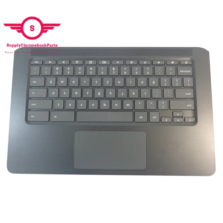 Replacement Palmrest For HP Chromebook 14 G5 Keyboard With Touchpad L14354-001
