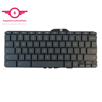 Black US Keyboard For HP Chromebook 11 G6 EE