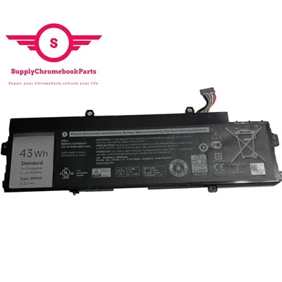 For Dell Chromebook 11 P22T Li-ion Battery 43Wh 11.1V 3Cell 5R9DD KTCCN