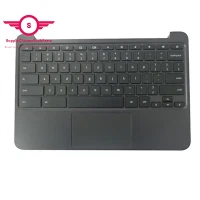 For HP Chromebook 11 G4 EE Laptop Palmrest Keyboard With Touchpad 851145-001