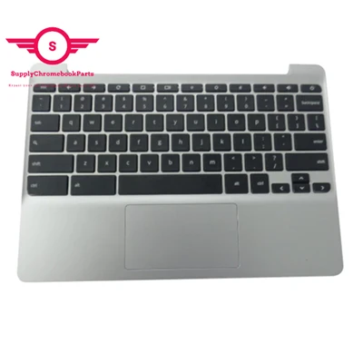For HP Chromebook 11 G5 11-V Palmrest Keyboard With Touchpad 900818-001