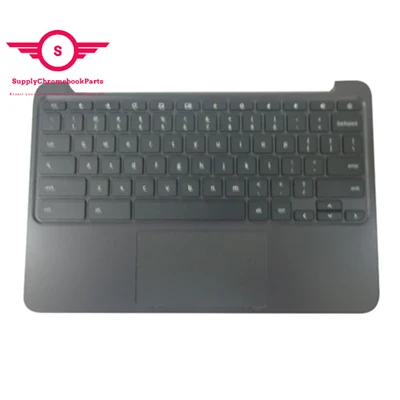 For HP Chromebook 11 G5 EE Palmrest Keyboard With Touchpad 917442-001