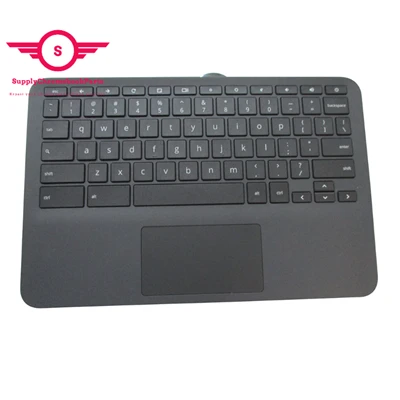For HP Chromebook 11A G8 EE Palmrest Keyboard With Touchpad L92832-001