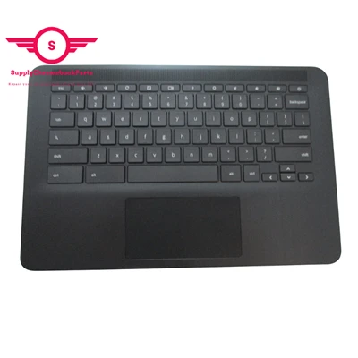 For HP Chromebook 14 G6 Palmrest Keyboard With Touchpad L90459-001