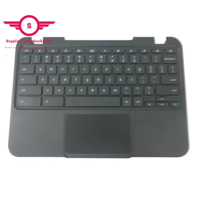 For Lenovo Chromebook N21 Laptop Black Palmrest Keyboard Touchpad 5CB0H70355