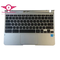 For Samsung Chromebook XE303C12 Silver Palmrest Keyboard With Touchpad 9Z.N8XSN.101