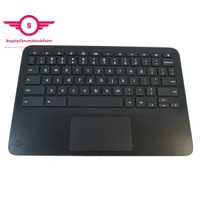 Laptop Palmrest Keyboard For HP Chromebook 11MK G3 EE With Touchpad M49312-001
