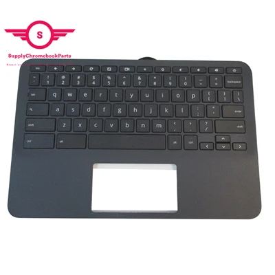 New Palmrest With US Keyboard For HP Chromebook 11 G8 EE L90339-001