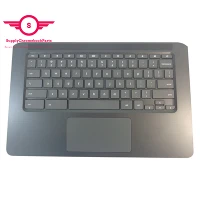Replacement Palmrest For HP Chromebook 14 G5 Keyboard With Touchpad L14354-001