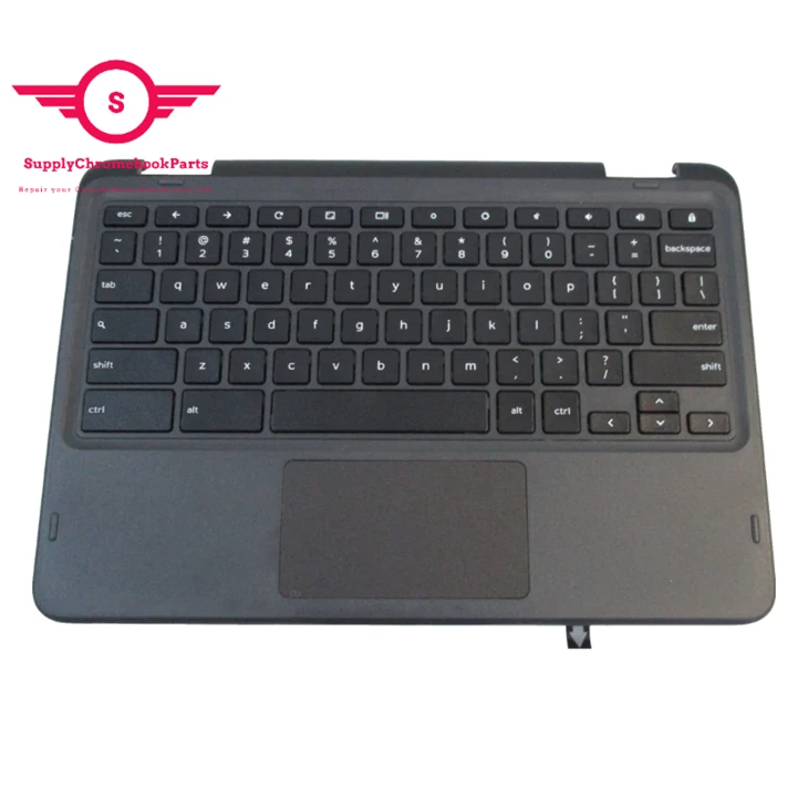 Upper Palmrest Case With US Keyboard For Dell Chromebook 3100 2-in-1 34Y6Y