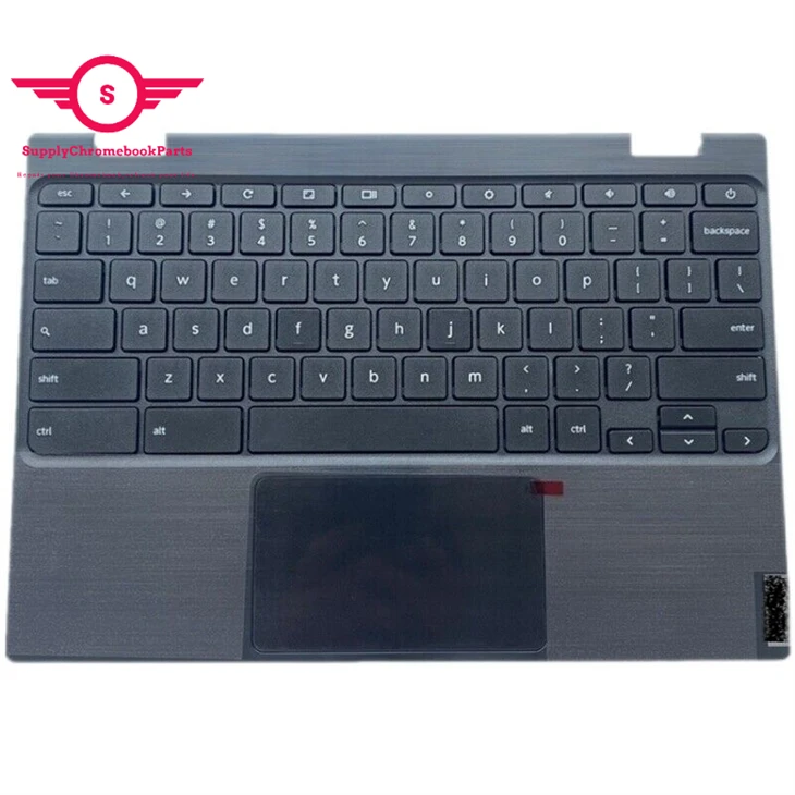 For Lenovo Chromebook 100e Gen 2 81QB 5CB0U26489 Palmrest Keyboard