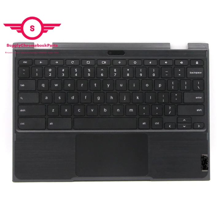 For Lenovo 11 300e Gen 2 Chromebook Palmrest Keyboard with Touchpad 5CB1E21644