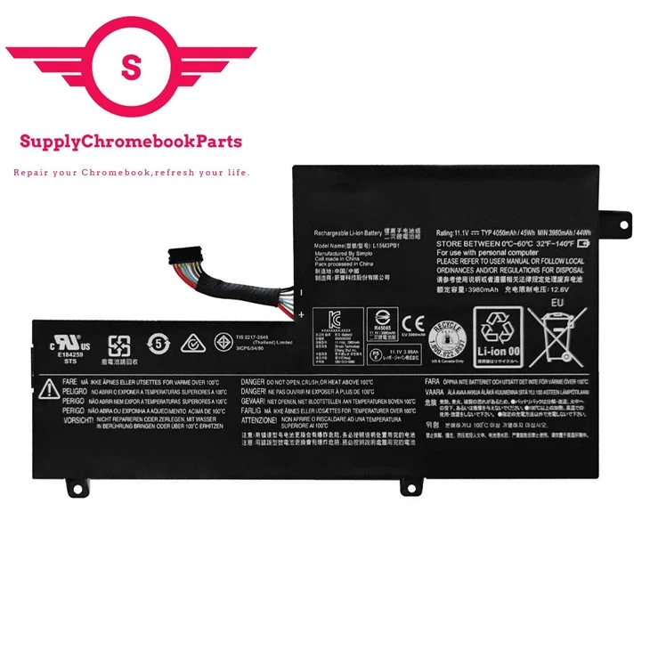 For Lenovo 11 IdeaPad Flex 3 Battery 5B10K88048 L15M3PB1 For Lenovo 11 IdeaPad Flex 3 Battery 5B10K88048 L15M3PB1