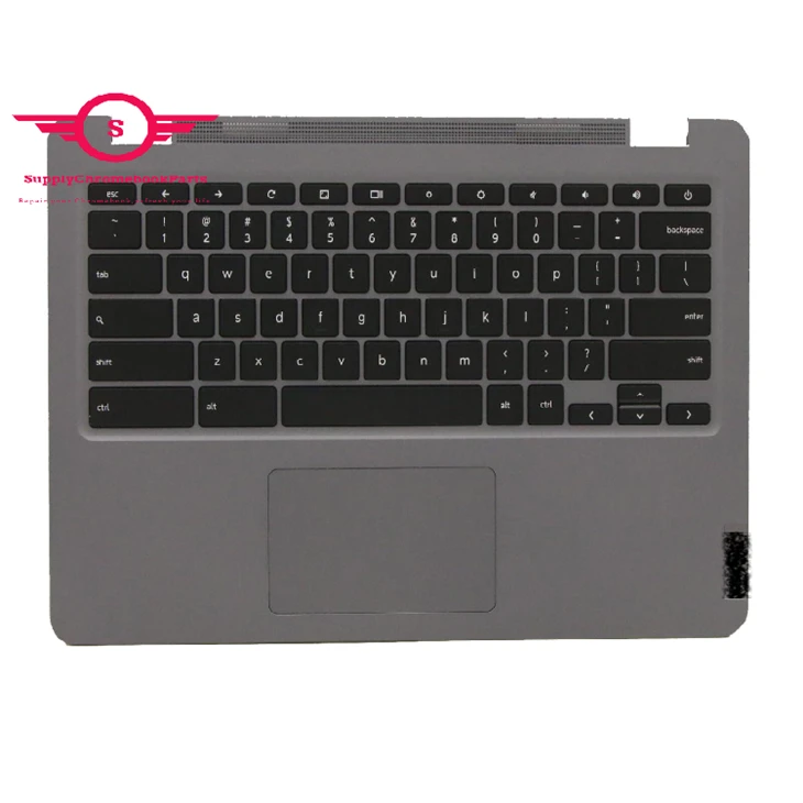 For Lenovo 14 14e Gen 2 Chromebook Palmrest Assembly With Keyboard 5M11C89152