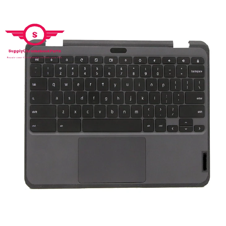 For Lenovo 300e Gen 3 Chromebook 5M11C94763 Palmrest Keyboard Touchpad