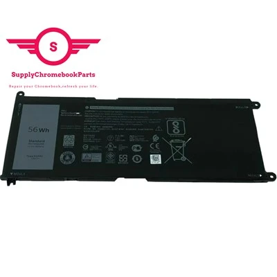 7.6V 56Wh V1P4C Laptop Battery For DELL Chromebook 13 3380
