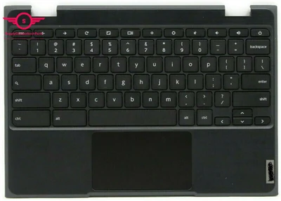 For Lenovo Chromebook 100e 2nd Gen Palmrest Touchpad Keyboard 5CB0Z21474