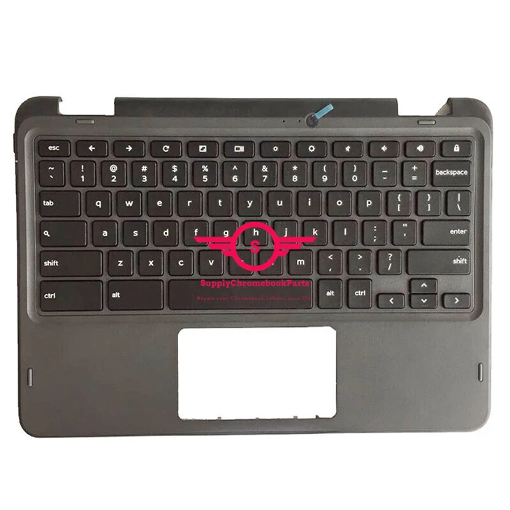 For Dell 11 5190 Chromebook Palmrest Keyboard 2W44K 02W44K