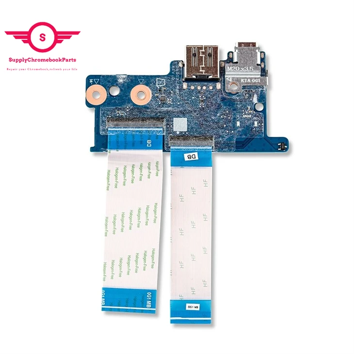 For HP 11 G6 EE (AMD) Chromebook USB Daughterboard L57729-001