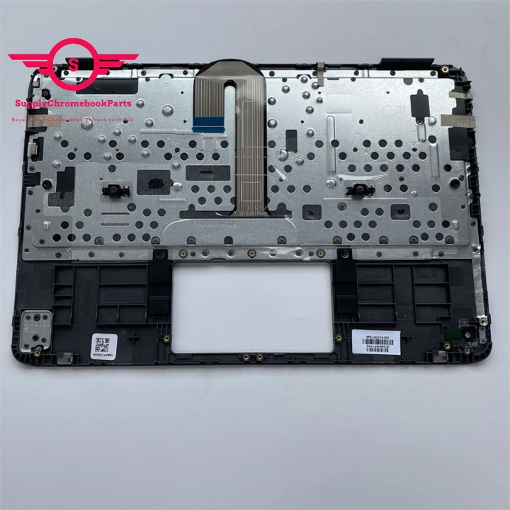 For HP 11 X360 G3 EE Chromebook Palmrest Keyboard L92215-001