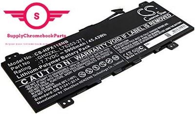 For HP 11 G8 EE (AMD) Chromebook Battery L75253-271; GH02XL