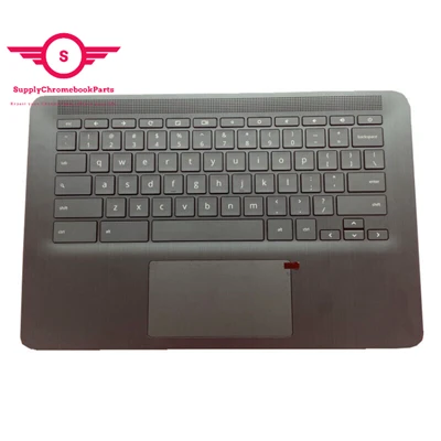 For HP Chromebook 14 G6 L90460-001 Palmrest Keyboard With Touchpad