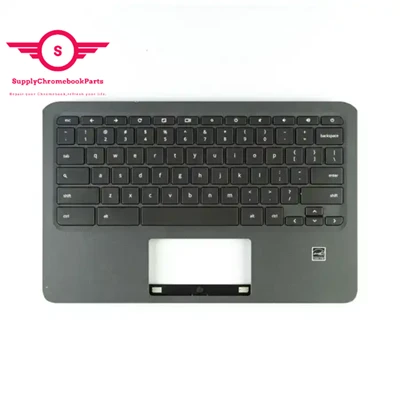 For HP 11 G6 EE (AMD) Chromebook Palmrest Keyboard L52192-001