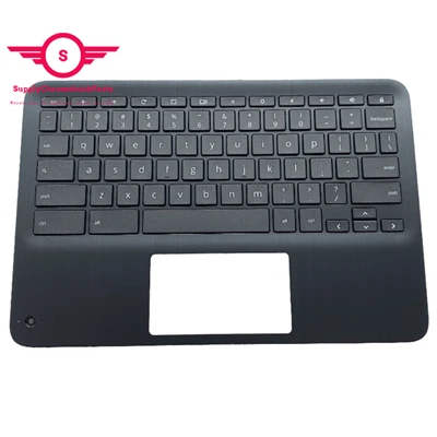 For HP 11 X360 G3 EE Chromebook Palmrest Keyboard L92215-001