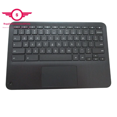 For HP Chromebook 11 G3 EE L92215-001 Palmrest Keyboard With Touchpad