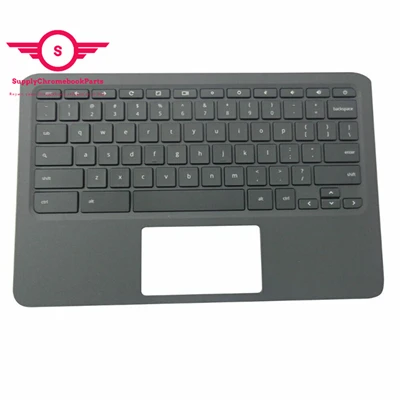 L92334-001 For HP 11 G6 EE Chromebook Palmrest Keyboard Assembly